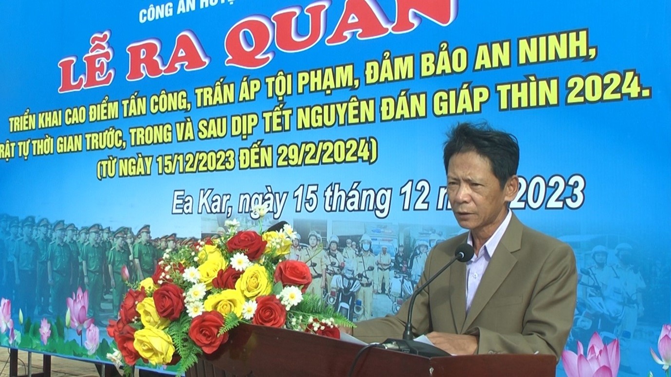 Đc Lương PB lễ ra quân